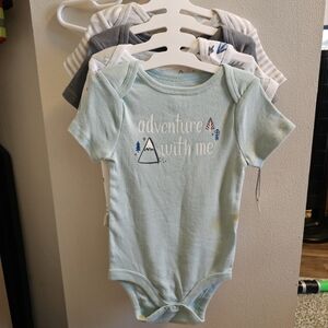Carter's 4 Piece Onesies Set - 6-9 Months